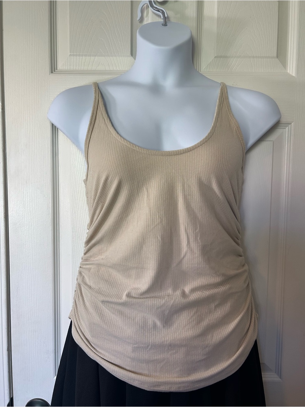 Torrid Super Soft Ribbed Ruched Side Tank Top – Size 1 - Picture 4 of 11